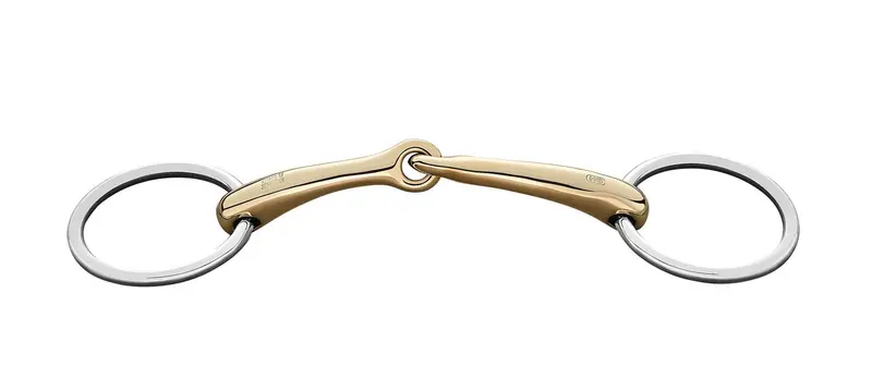 Herm Sprenger Dynamic Rs Single Jointed Sensogan Bradoon 14Mm 1