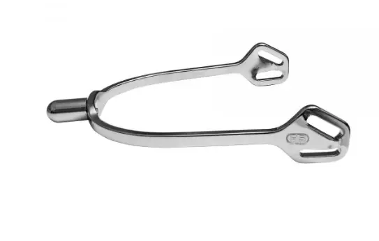 Herm Sprenger Kids Ultra Fit Slimline 15 Mm Rounded Stainless Steel Spurs 1