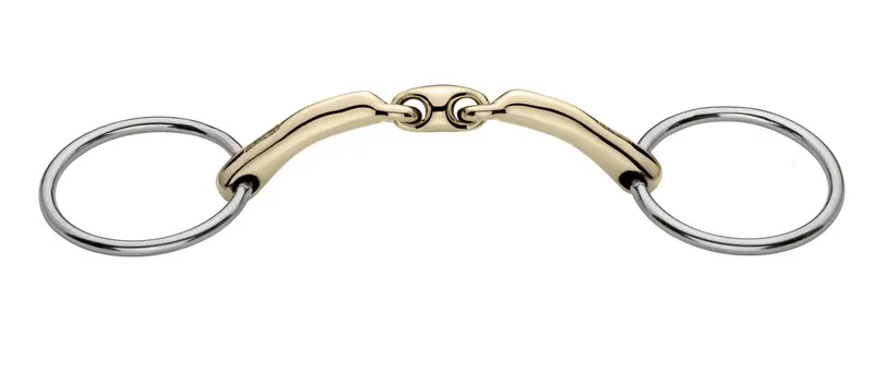 Herm Sprenger Novocontact Loose Ring Sensogan Double Jointed Snaffle 1