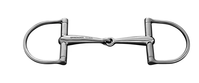 Herm Sprenger Single Joint D-Ring Snaffle 1