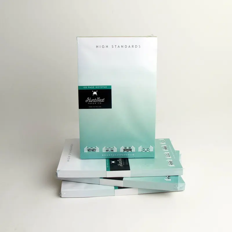 High Standards Notepad 1