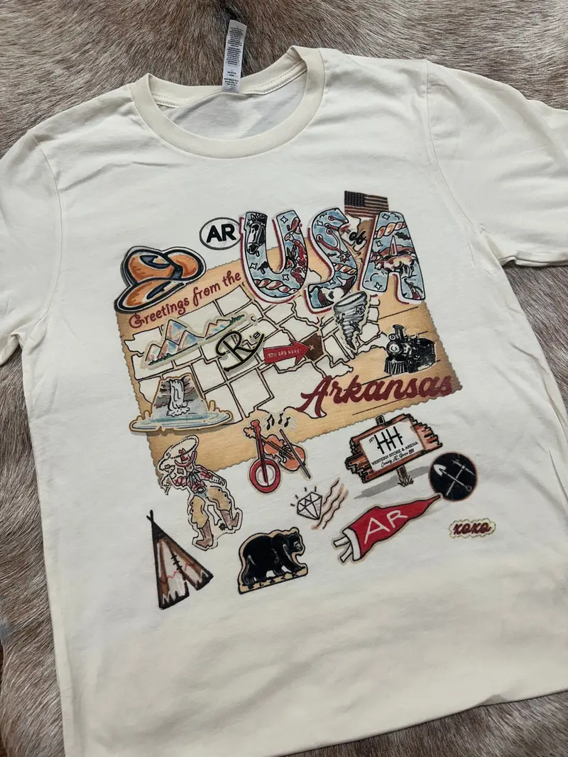 Hobby Horse/Arkansas Owtp Natural Tee Shirt 1
