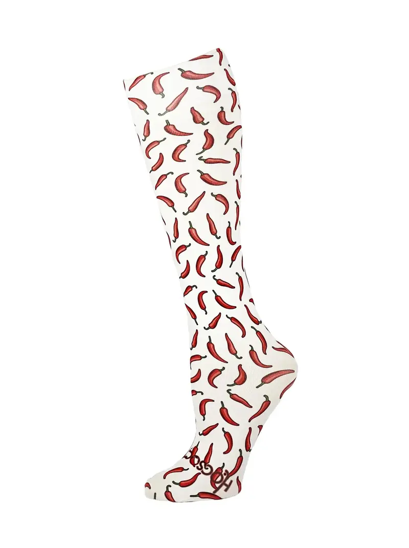 Hocsocx, Inc. - Chili Peppers Athletic Socks 1