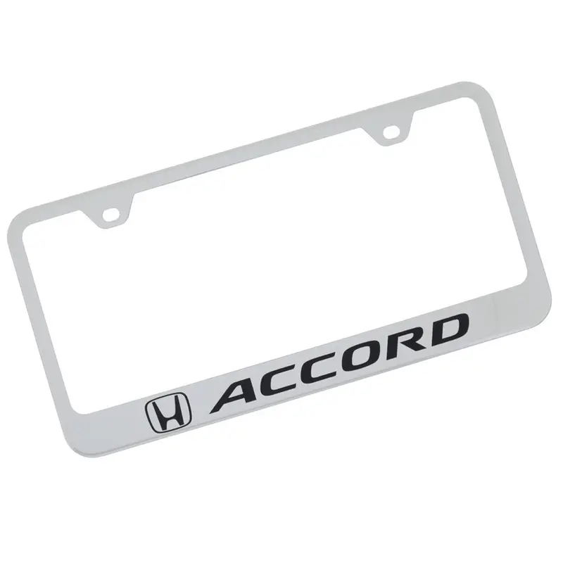Honda Accord License Plate Frame (Chrome) 1