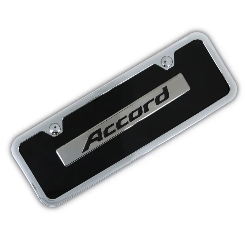 Honda Accord Mini License Plate Kit (Black) 1