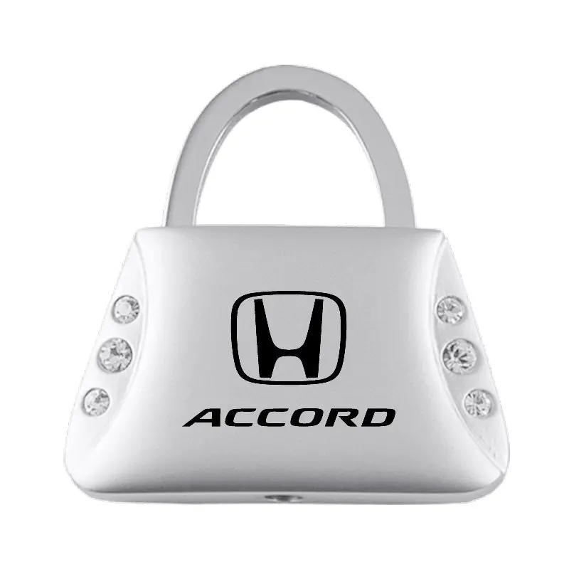 Honda Accord Purse Shape Keychain (Chrome) 1