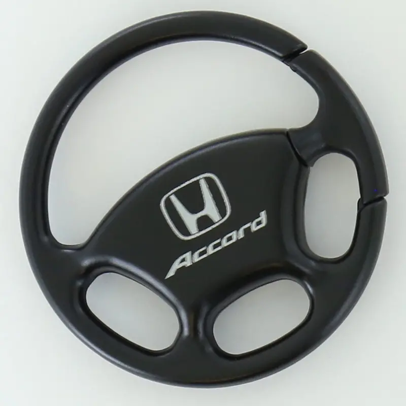 Honda Accord Steering Wheel Key Ring (Black) 1