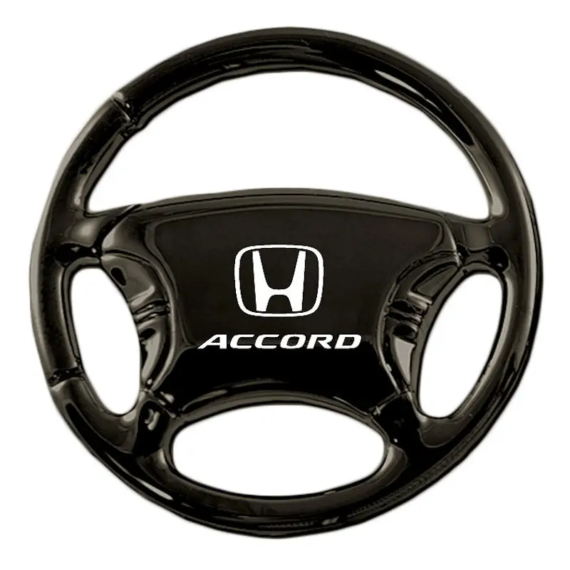 Honda Accord Steering Wheel Key Ring (Black) 1