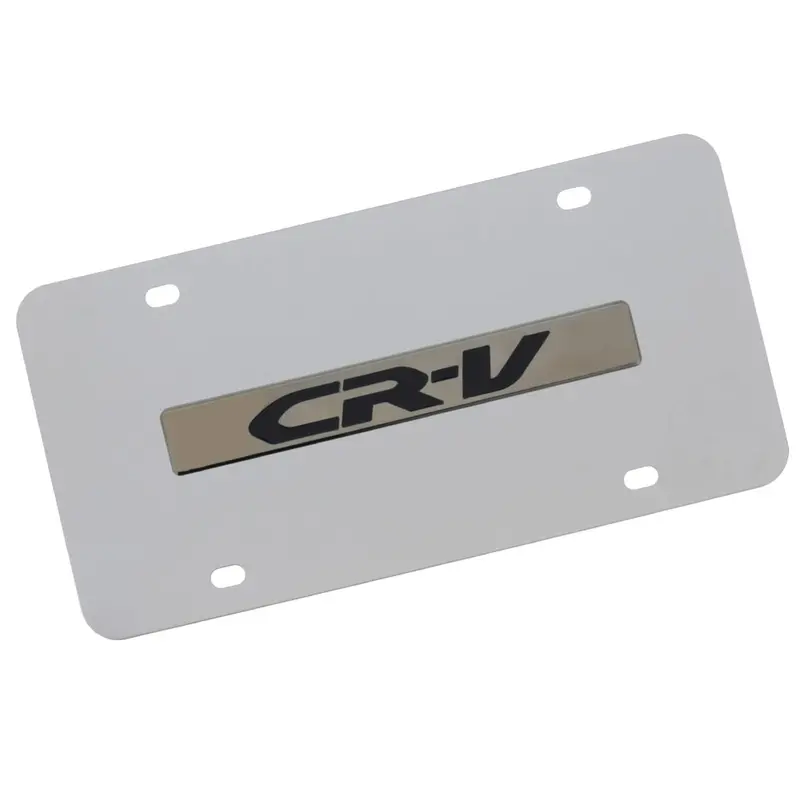 Honda Cr-V Badge License Plate (Chrome) 1