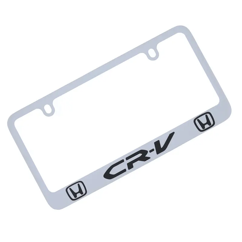 Honda Cr-V Logo License Plate Frame (Chrome) 1