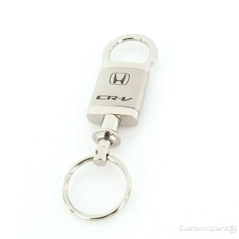 Honda Crv Satin Valet Keychain (Chrome) 1