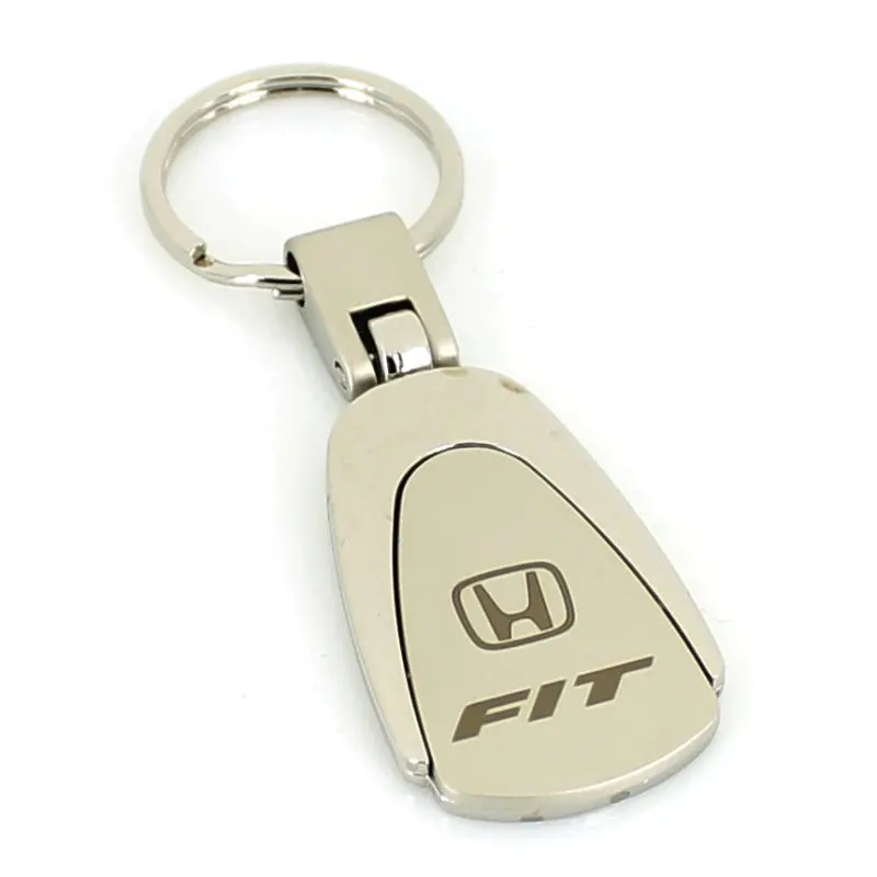 Honda Fit Tear Trop Keychain (Chrome) 2