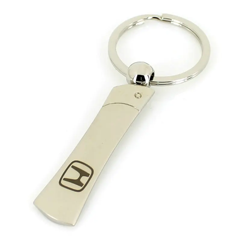 Honda H Logo Blade Key Chain (Chrome) 1