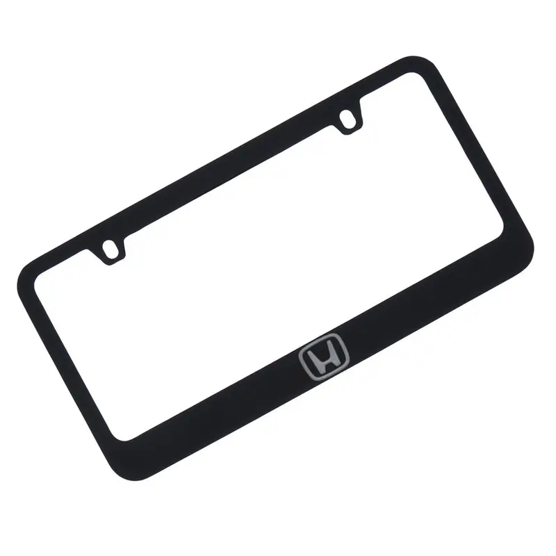 Honda Logo License Plate Frame (Black) 1