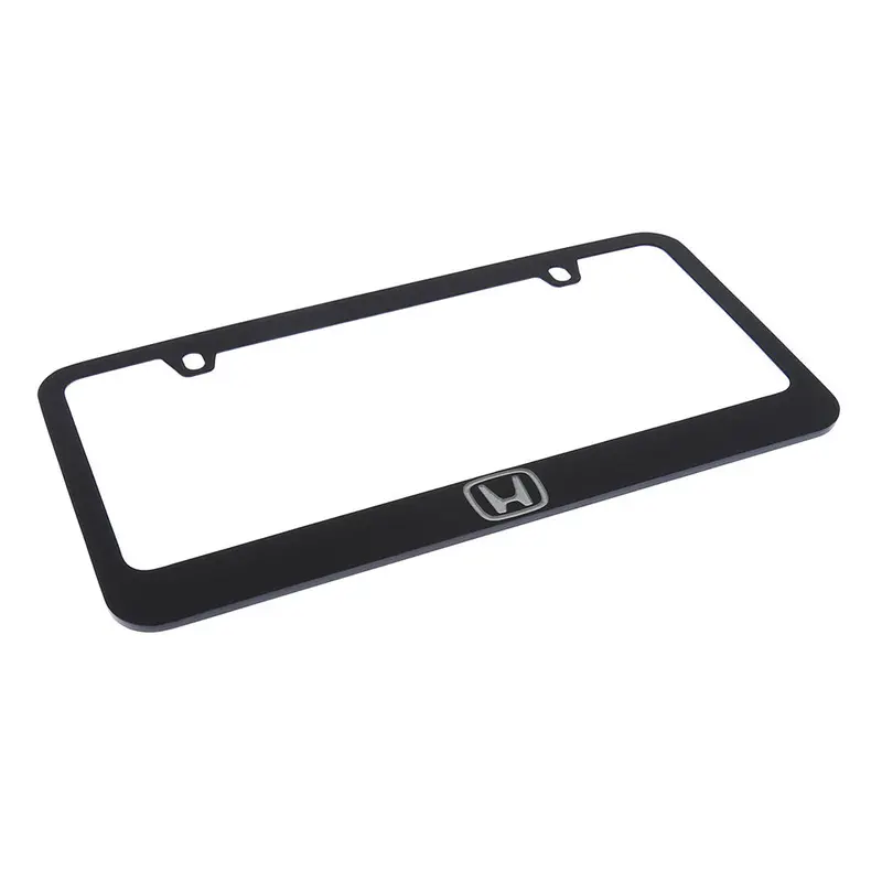 Honda Logo License Plate Frame (Black) 2