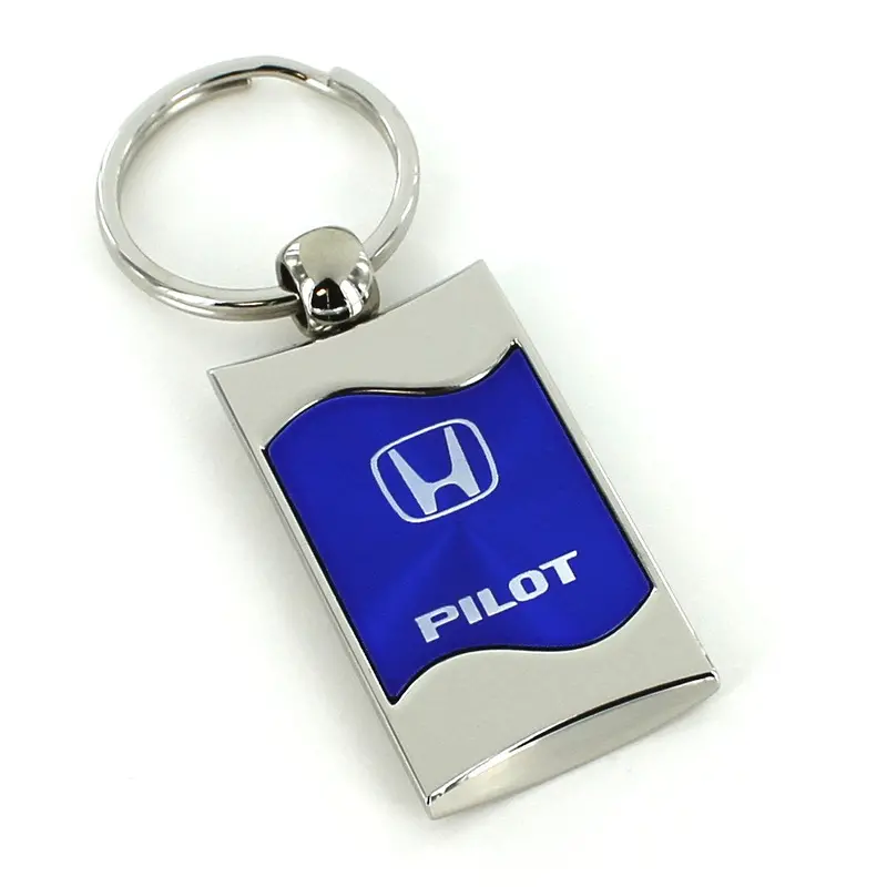 Honda Pilot Satin Rectangular Key Ring 3
