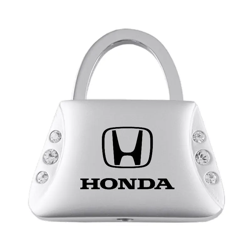 Honda Purse Shape Keychain (Chrome) 1