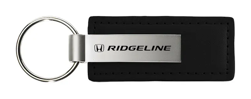 Honda Ridgeline Leather Keychain (Black) 1