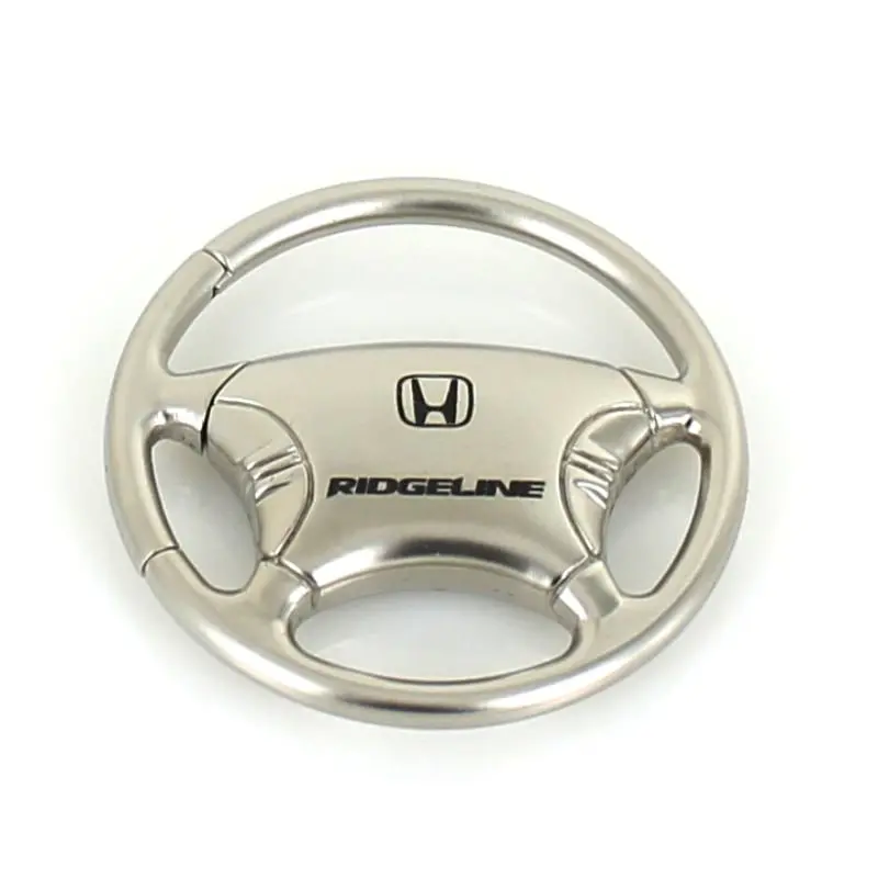 Honda Ridgeline Steering Wheel Keychain (Chrome) 1
