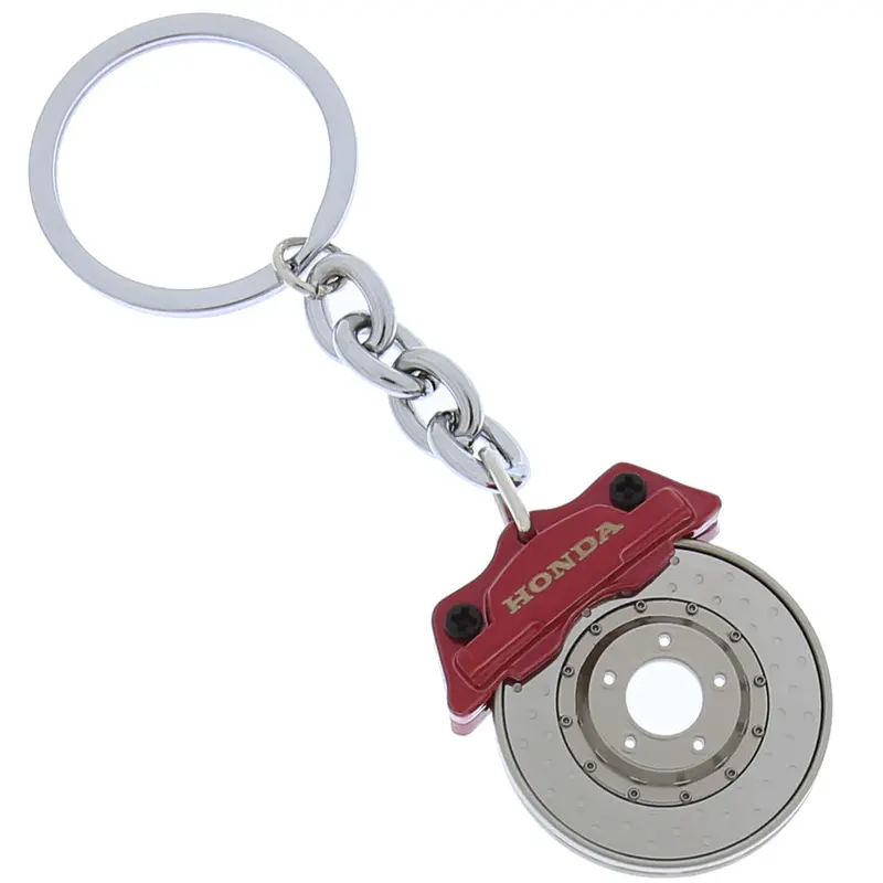 Honda Rotor Key Chain (Chrome) 1