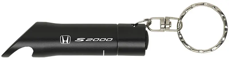 Honda S2000 Flashlight Bottle Opener Keychain (Black) 1