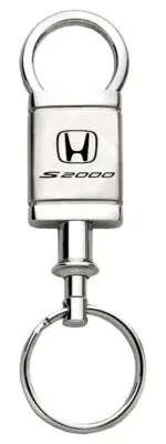 Honda S2000 Satin Chrome Valet Key Chain (Silver) 1