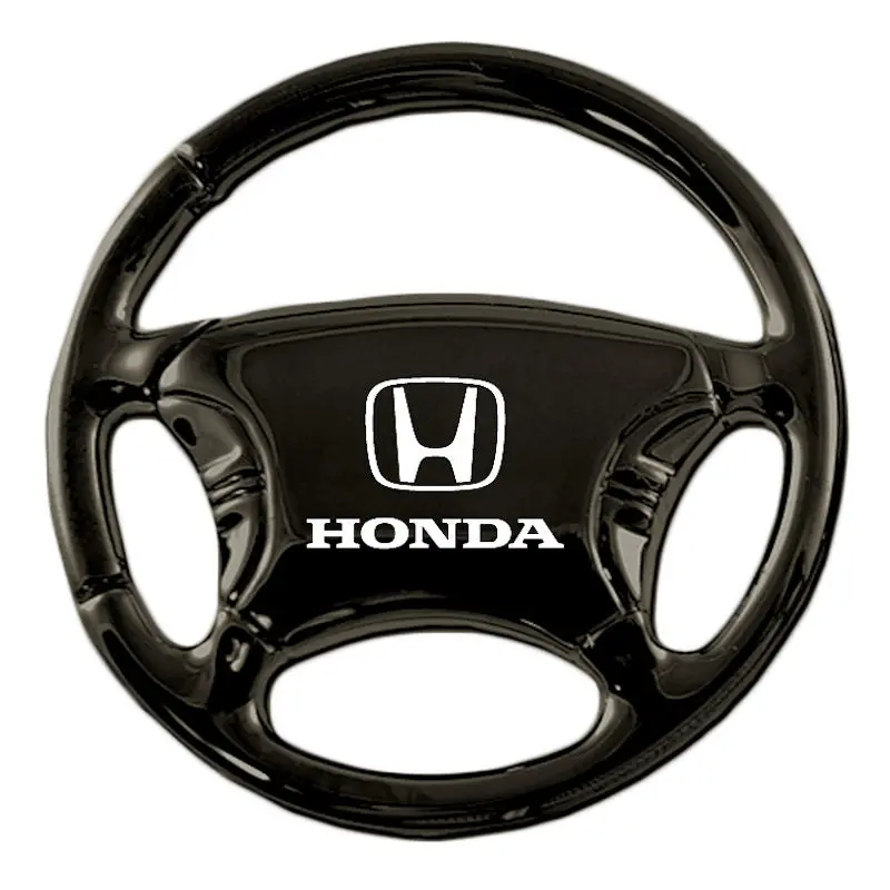 Honda Steering Wheel Key Ring (Black) 1