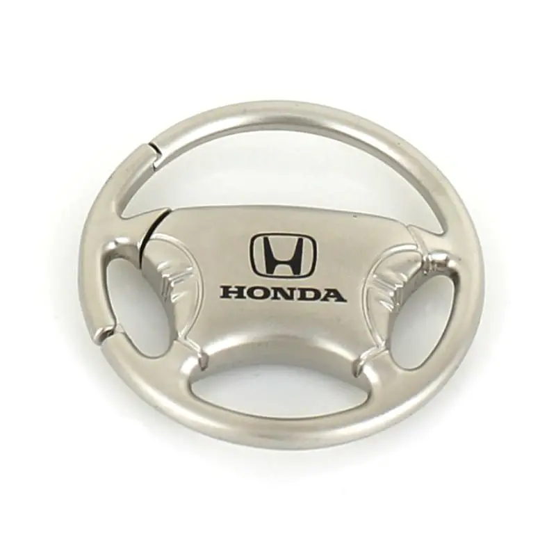 Honda Steering Wheel Keychain (Chrome) 1