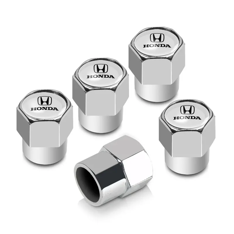 Honda Tire Valve Caps (Chrome) 1