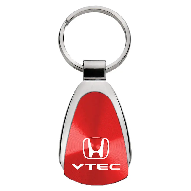 Honda Vtec Tear Drop Key Ring (Red) 1