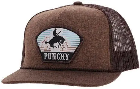 Hooey Brown Cavvy Punchy Hat 1