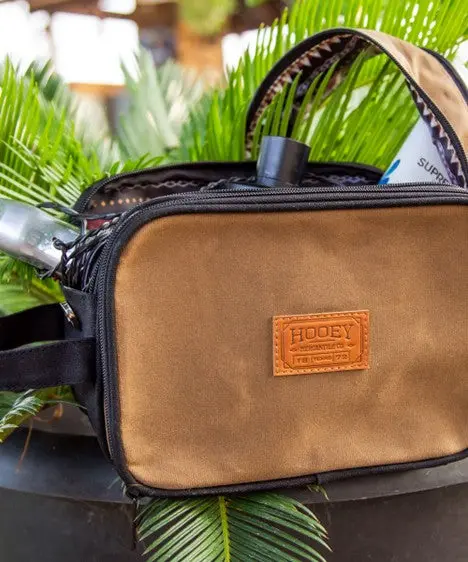 Hooey Brown With Black Aztec Interior Dopp Kit 1