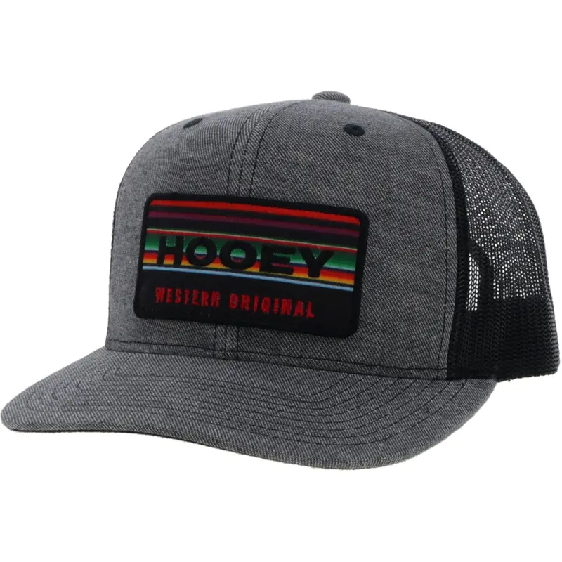 Hooey Grey And Black Horizon Hat 1