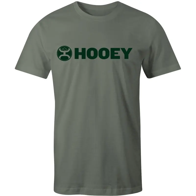 Hooey Men's Agave Green Lock-Up Tee 1