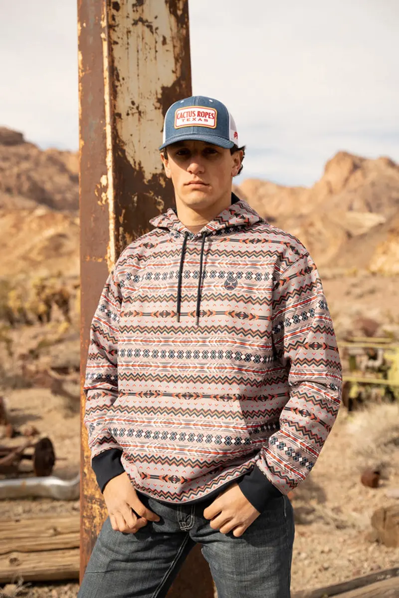 Hooey Men's Aztec And Nazy Mesa Hoodie 2