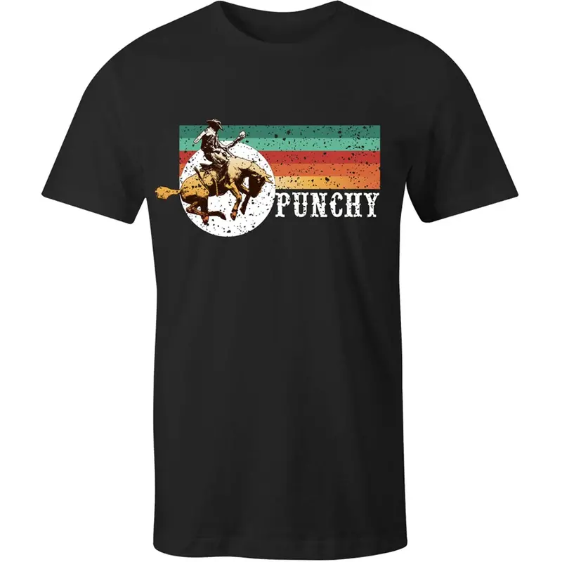 Hooey Men's Black And Serape Punchy Tee 1