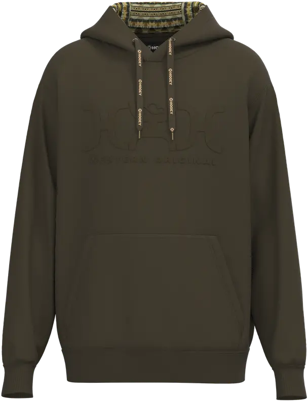 Hooey Men's Brown Legendary Hoodie 1