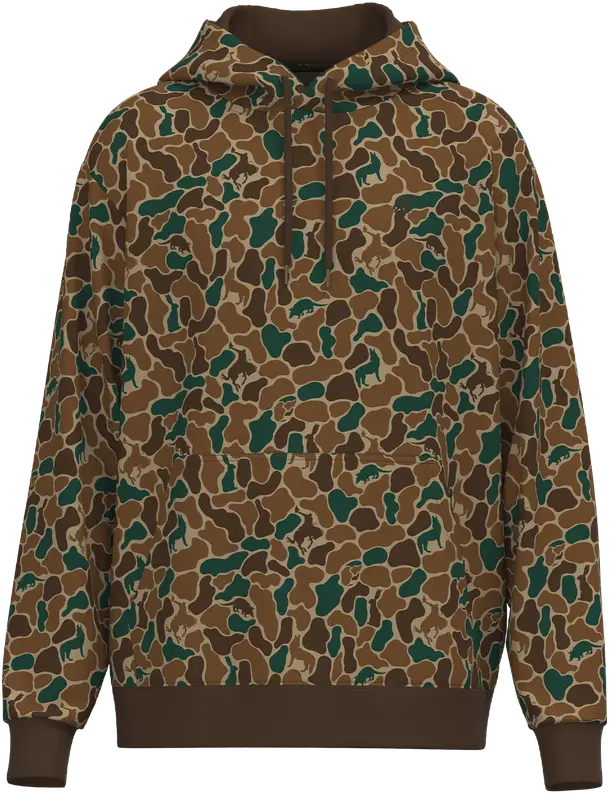 Hooey Men's Camo Print Legendary Hoodie 1