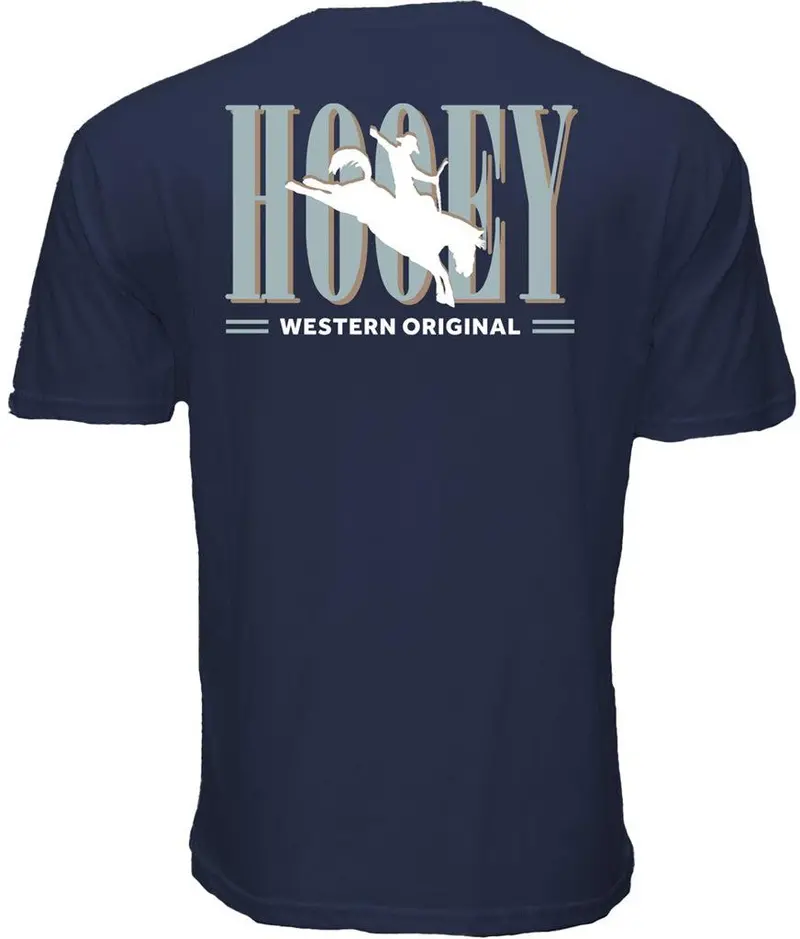 Hooey Men's Maritime Blue Wild Ride Graphic Tee 1