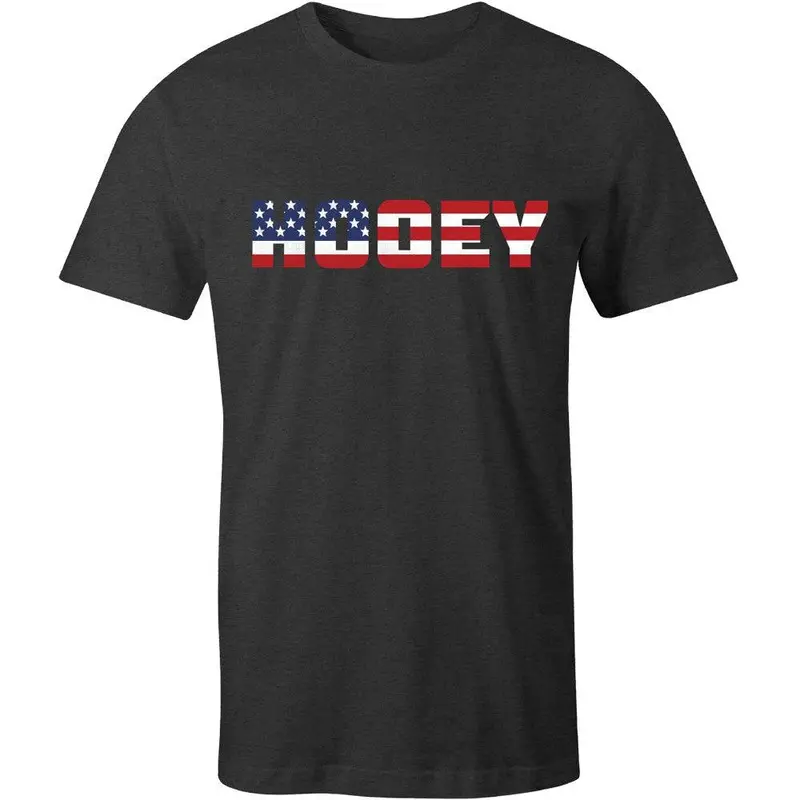 Hooey Patriot Logo Charcoal Tee 1