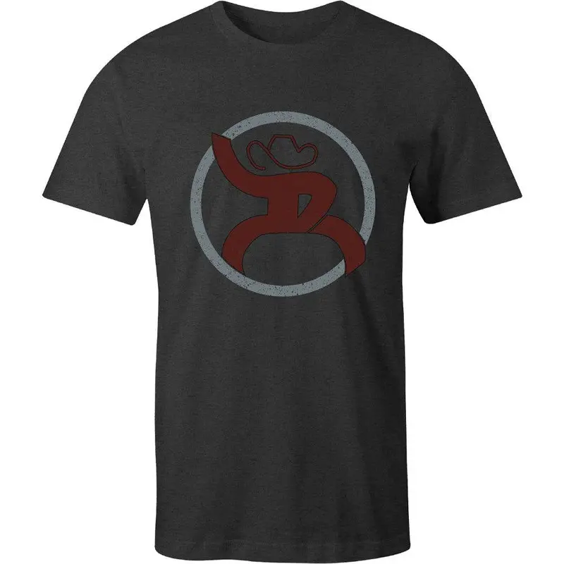 Hooey Roughy 2.0 Charcoal And Grey Tee 1