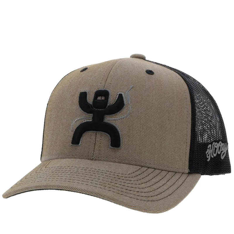 Hooey Tan And Black Arc Hat 1