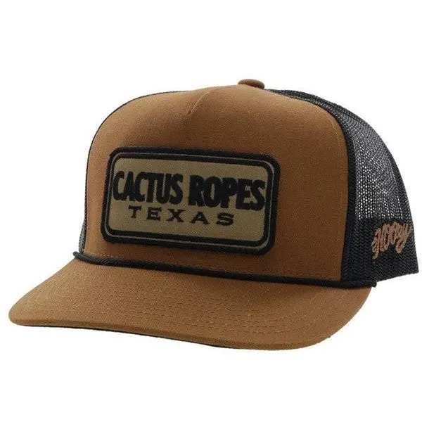 Hooey Tan And Black Cactus Ropes Hat 1