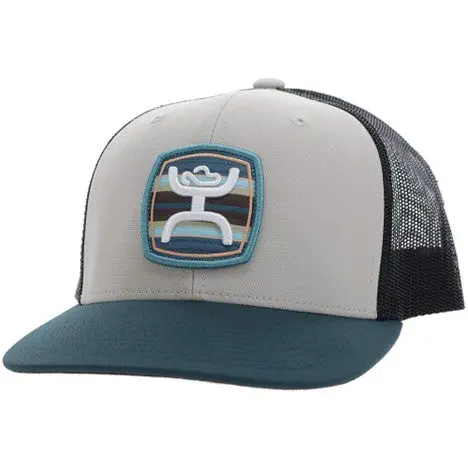 Hooey Tan And Black Zenith Hat With Serape Patch 1