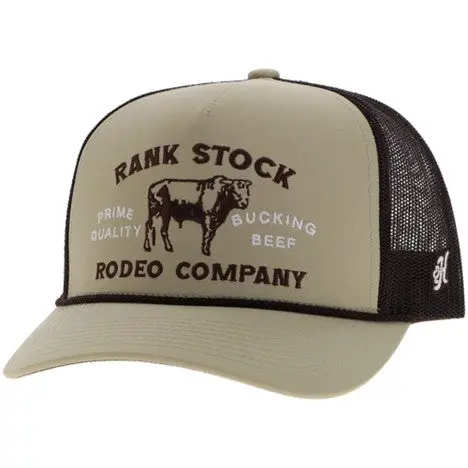 Hooey Tan And Brown Rank Stock Hat 1