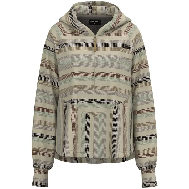 Hooey Women's Serape Full Zip Quay Hoodie 1