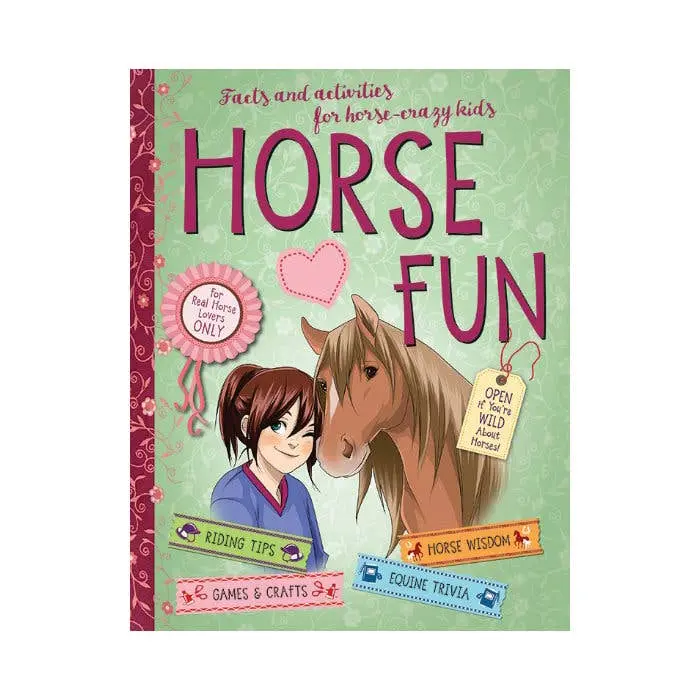 Horse Fun Activity Book For Kids 6-12 1