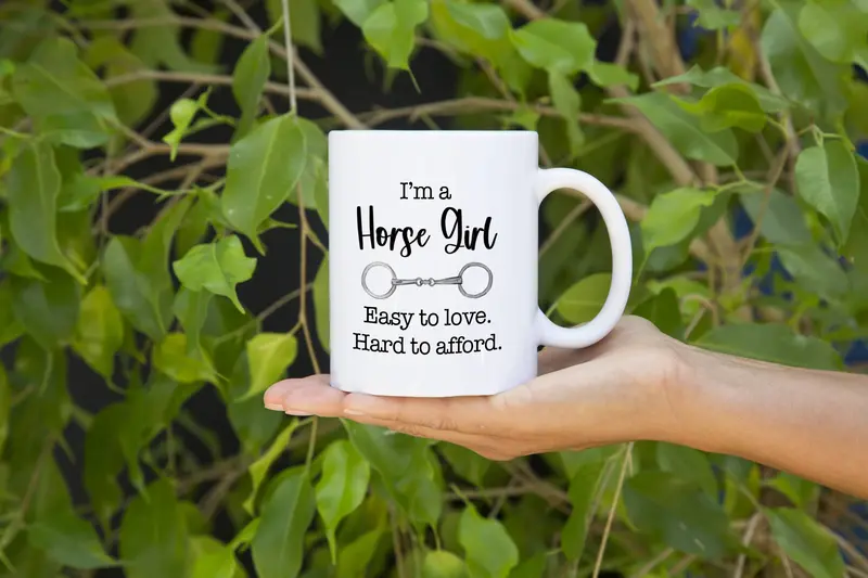 Horse Girl Coffee Mug 2