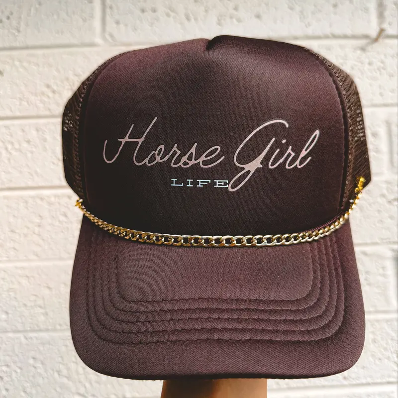Horse Girl Life Ball Cap 1