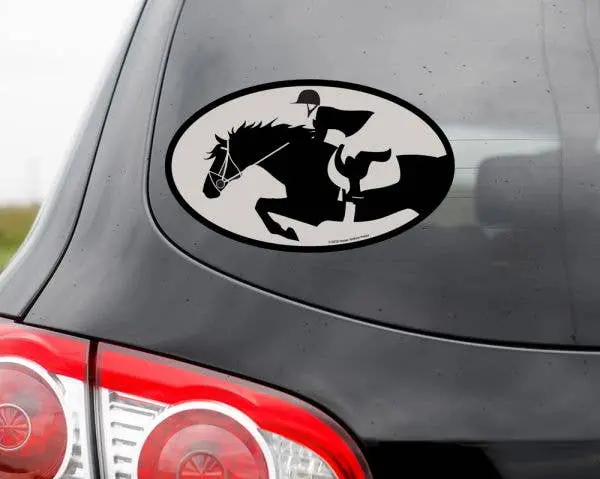 Horse Hollow Press - Oval Equestrian Horse Sticker / Grand Prix / Waterproof 2